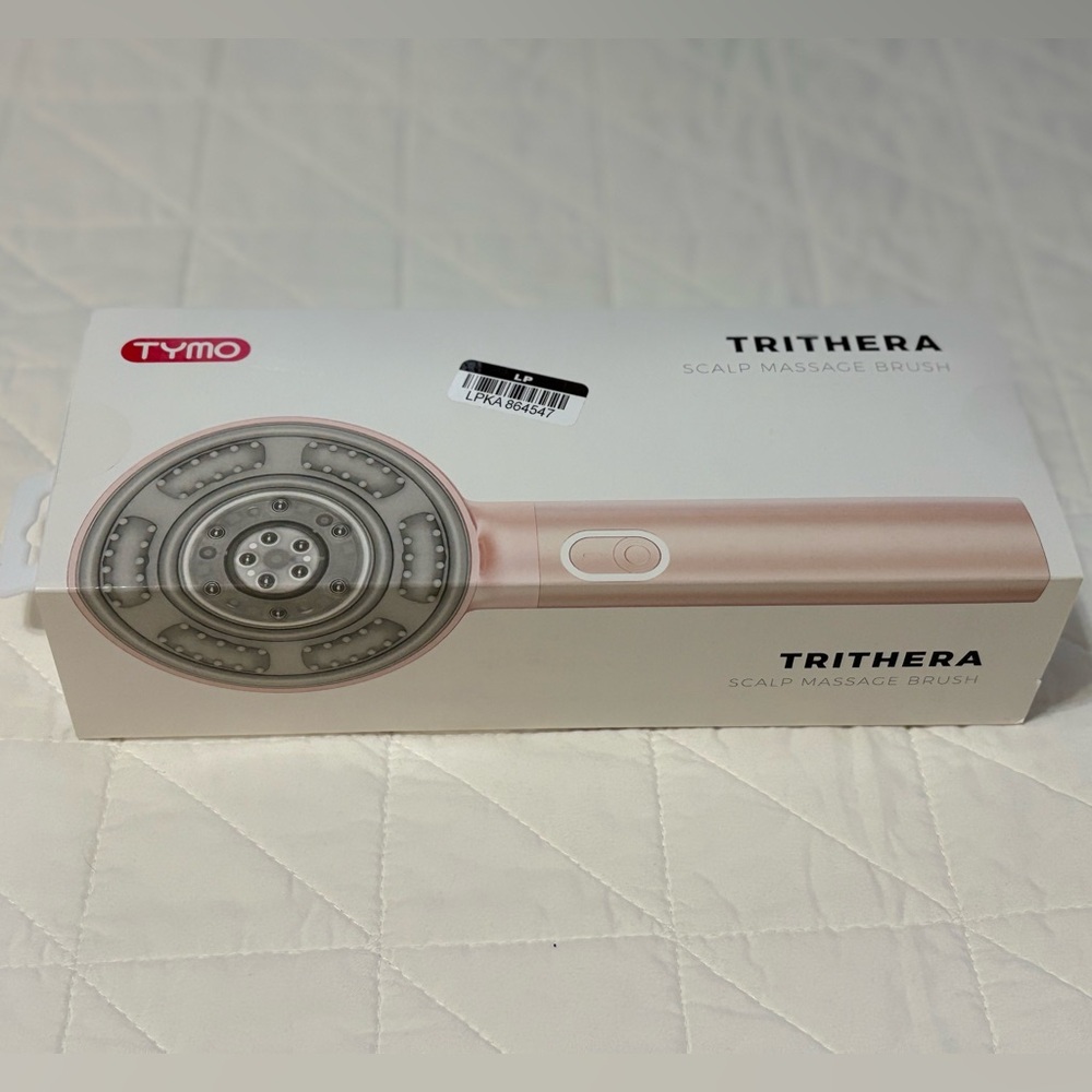TYMO Trithera Scalp Massager - Electric Red Light Therapy & Oil Dispenser NIB